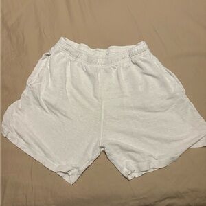 Jungmaven White Athletic Shorts